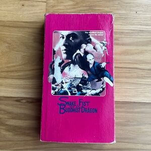 Snake Fist Of A Buddhist Dragon VHS Rare Regal Video Kung Fu